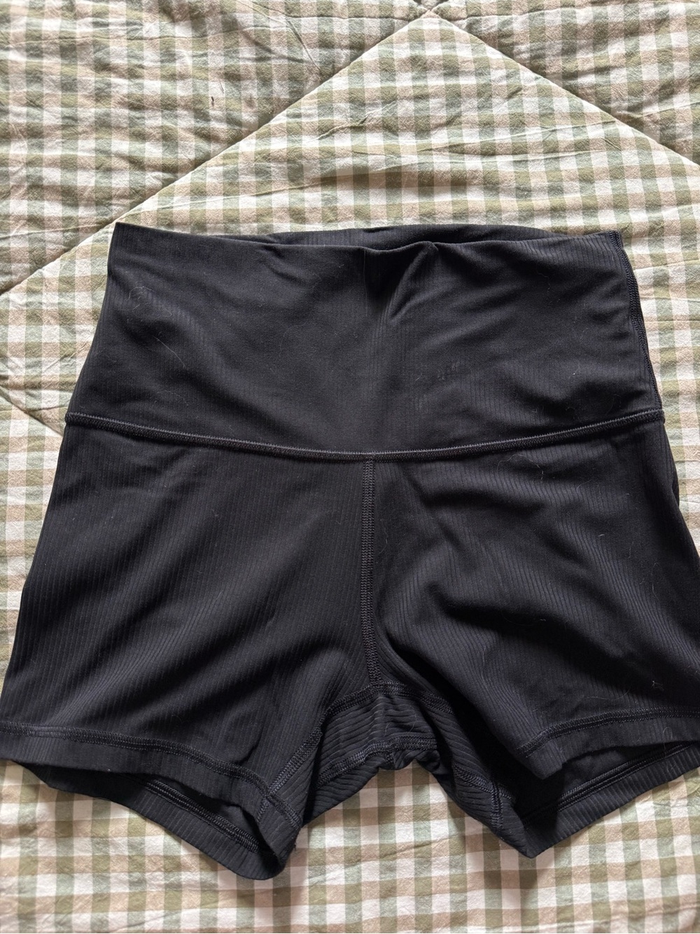 Lululemon align high rise ribbed short 4inch!